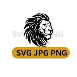 lion svg png jpg for download