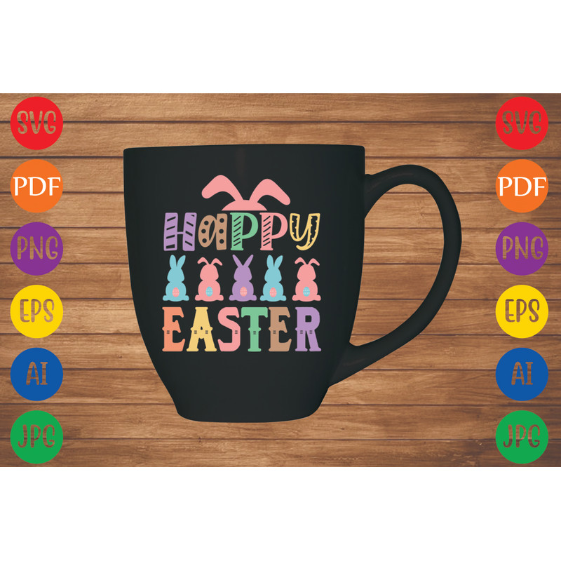 Happy Easter T Shirt Design 2