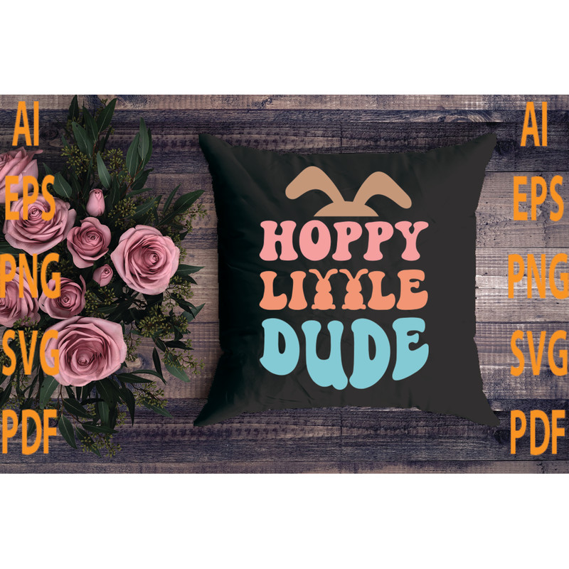 Hoppy Little Dude T Shirt Design 1