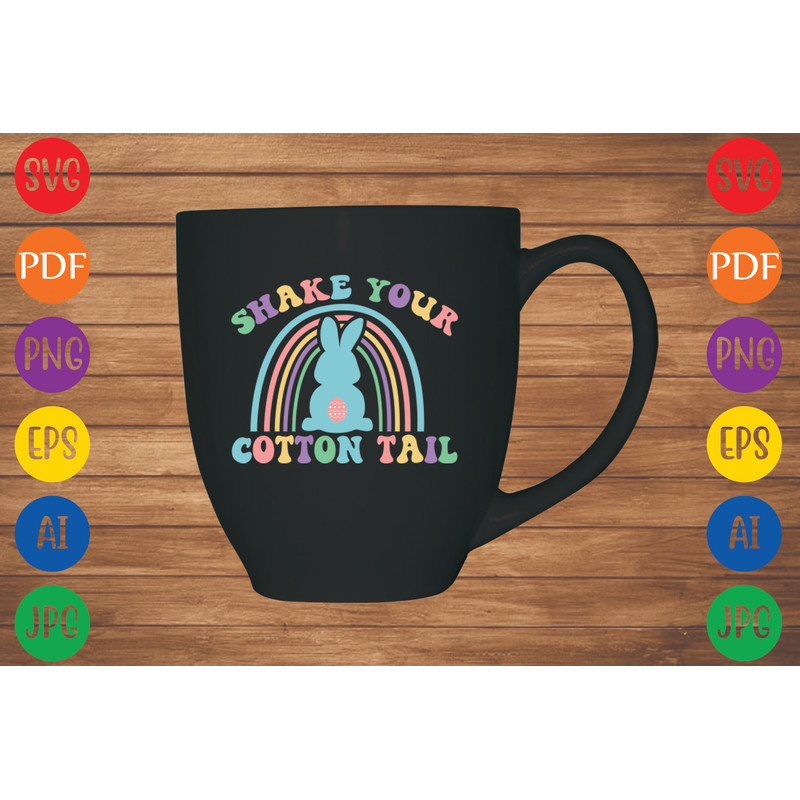 Shake Your Cotton Tail T Shirt Design 2