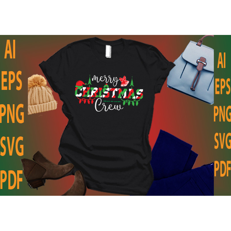 Merry Christmas Crew Hoodies Sweatshirts Design 0