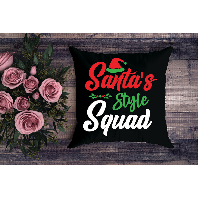 Santas Style Squad Hoodies Sweatshirts Design 2