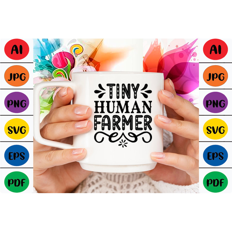 Tiny Human Farmer Womens Clothing 1