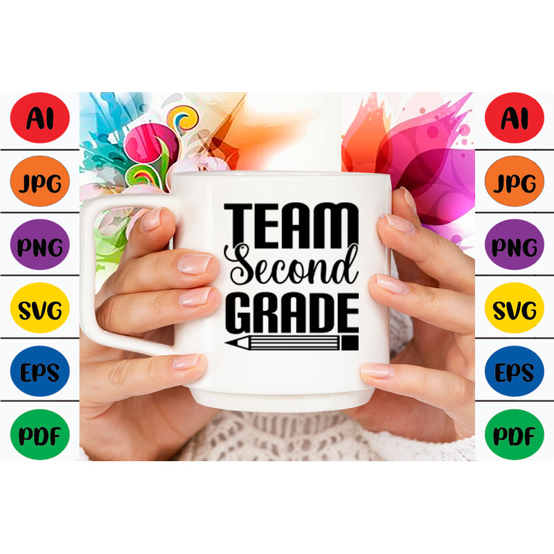 Team Second Grade Womens Clothing 1