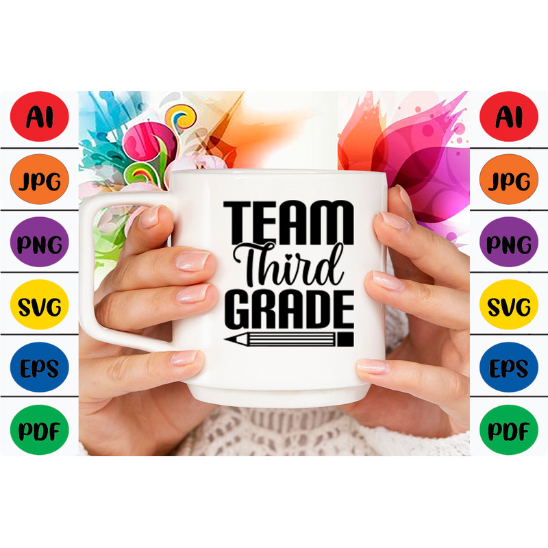 Team Third Grade Womens Clothing 1