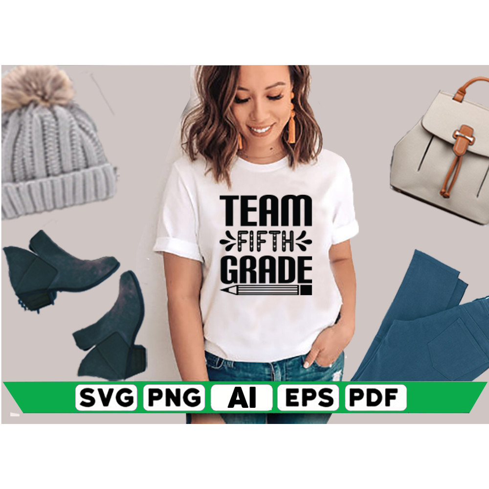 Team Fifth Grade Womens Clothing 2