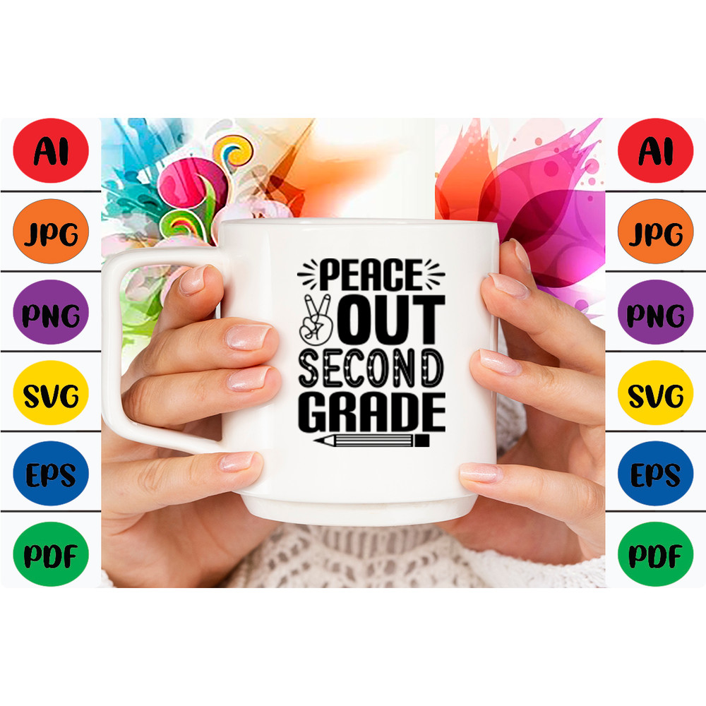 Peace Out Second Grade Clothing Shoes 1