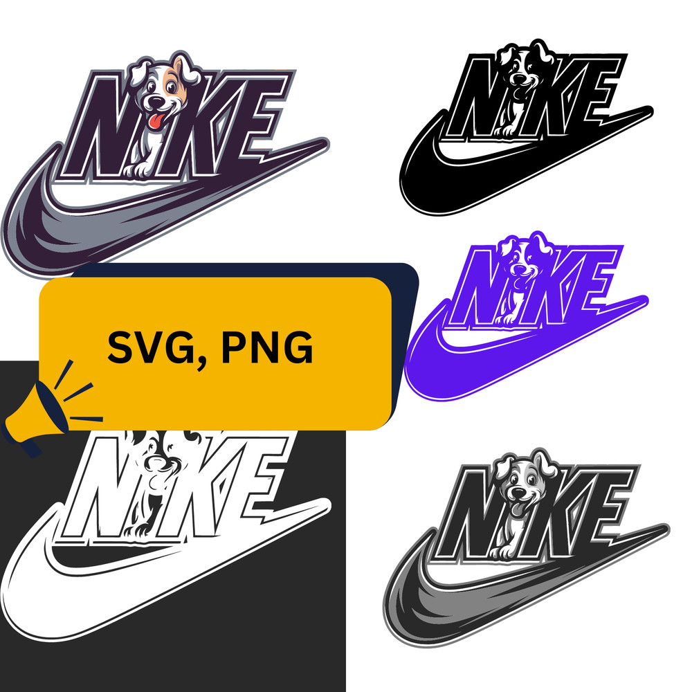 Nike SVG Nike PNG Nike Ready To Print Design Nike Logo Nike Logo Bundle SVG Instant Download Transparent Nike Logo 0