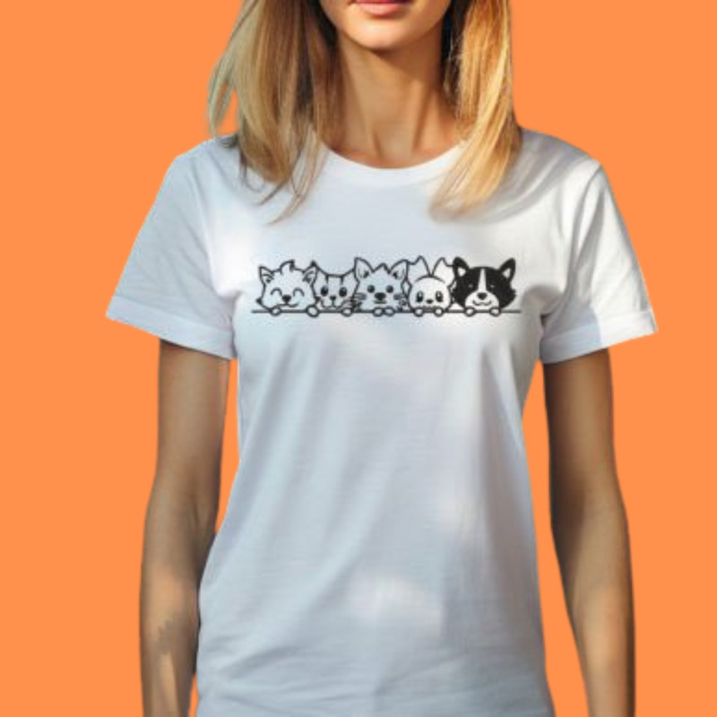 Set Of 9 Cute Dogs Peeking Embroidery Cute Dog Cute Dogs Embroider Dog Embroider Design Cute Dogs Peeking Embroidery 1