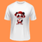 Cute Trendy Nike Panda Logo Design For TShirts Cups Kids Apparel Cute Panda In Nike Tshirt Cute Nike Panda 2