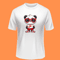 Cute Panda In Nike Tshirt Cute Trendy Nike Panda Logo Design For TShirts Cups Kids Apparel Cute Nike Panda 1