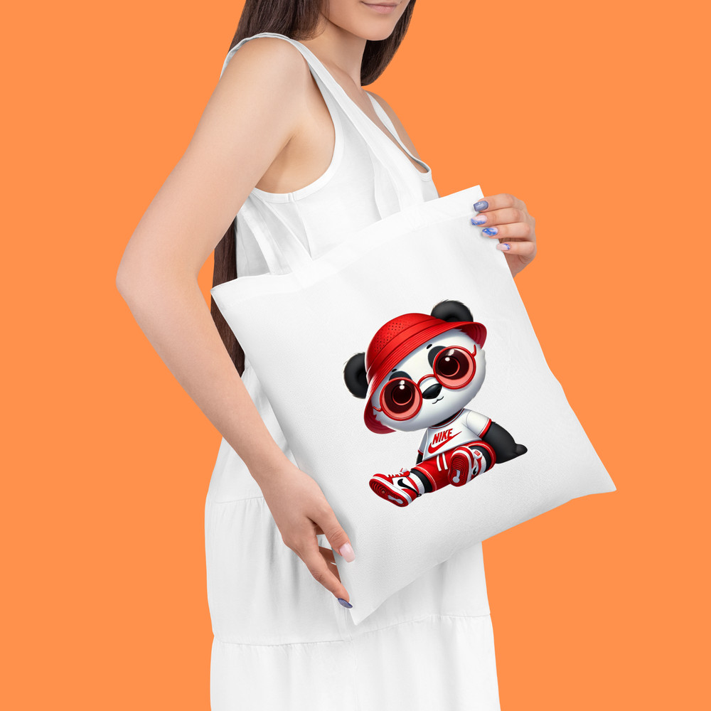 Cute Panda In Nike Tshirt Bundle Cute Nike Panda Cute Trendy Nike Panda Logo Design For TShirts Cups Kids Apparel 1