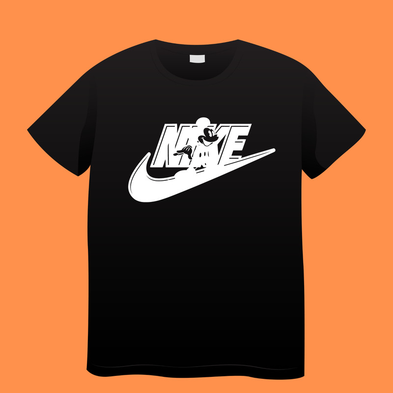 Nike Logo SVG Mickey Mouse Nike PNG Mickey Mouse Nike PNGDigital Nike SVG EPS For Cricut Silhouette Cute Nike Logo 3