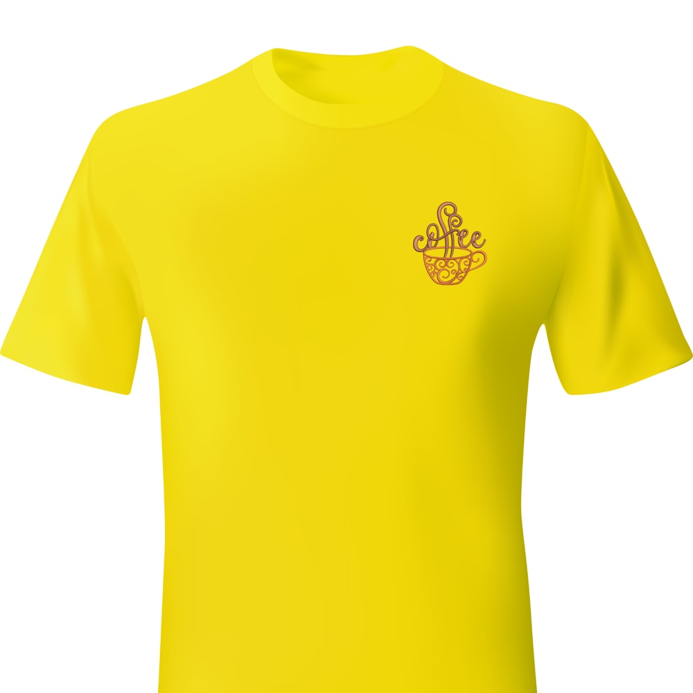 Coffee Embroidery Design MachineReady Files 10 Formats Instant Download Kitchen Decor Cafe Uniform DIY Craft 1