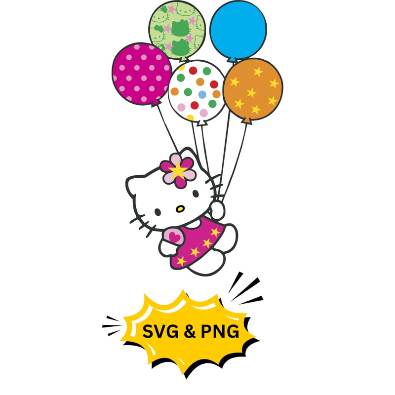 Hello Kitty PNG Hello Kitty SVG Hello Kitty Clipart Cuttable Hello Kitty PNGCricut File Hello Kitty 0