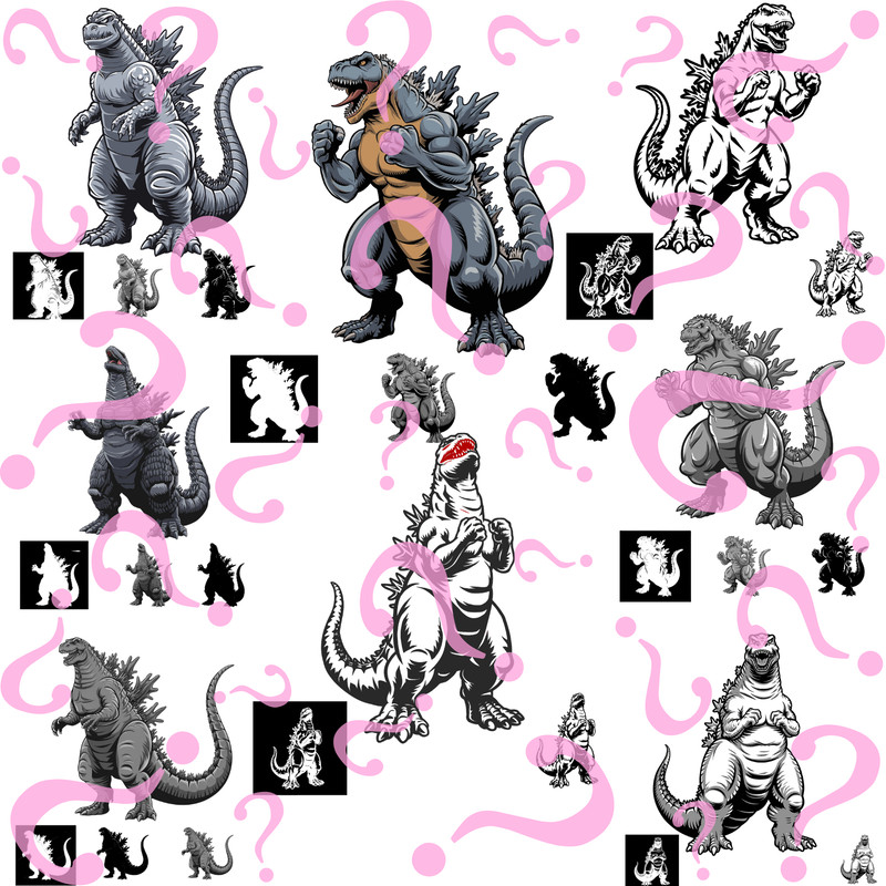 Godzilla SVG Bundle Godzilla PNG Bundle Godzilla Clip Art Godzilla Vector Godzilla The Best Godzill 0