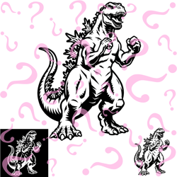 godzilla svg, godzilla png, godzilla silhouette, godzilla clip art, godzilla cut file, godzilla vector, godzilla, svg