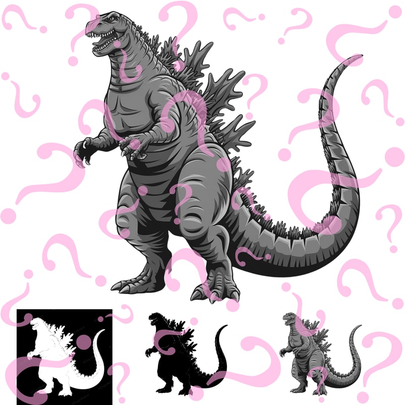 Godzilla PNG Godzilla Silhouette Godzilla Clip Art Godzilla Cut File Godzilla Vector Godzilla 0
