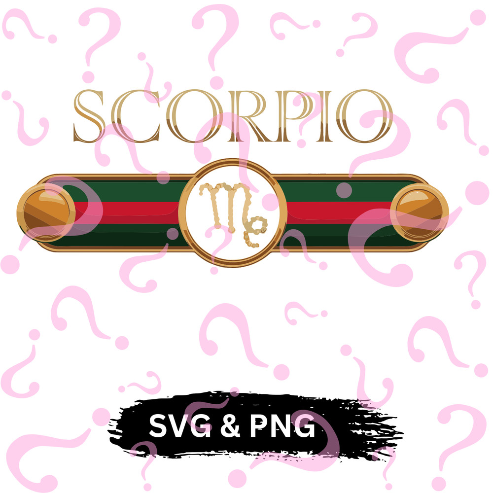 Gucci Scorpio SVGScorpio Zodiac SVG Gucci Scorpio PNGScorpio Zodiac PNGLogo Gucci Zodiac SVG Zodiac 0