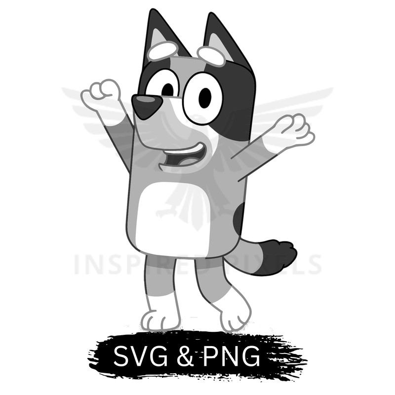 Bluey Dog SVG Bluey SVG Bluey Dog SVG Bluey Characters Bluey Dog Bluey Dog PNGBluey PNG Bluey Bingo 0