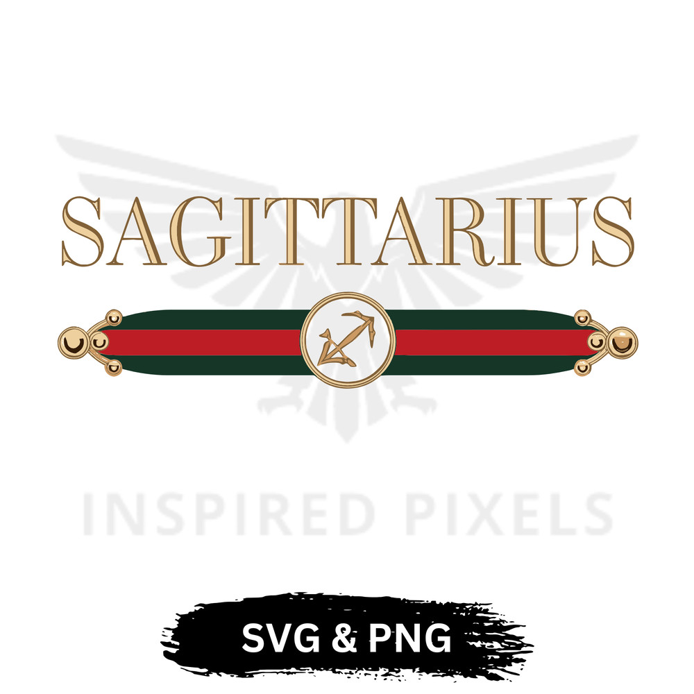 Gucci Sagittarius SVGSagittarius Zodiac SVG Gucci Sagittarius PNGSagittarius Zodiac PNG Logo Gucci  0