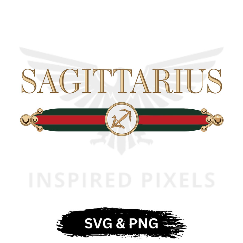Gucci Sagittarius SVGSagittarius Zodiac SVG Gucci Sagittarius PNGSagittarius Zodiac PNG Logo Gucci  0