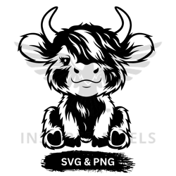 cute highland cow sitting svg,cute highland cow sitting png,highland cow svg,highland cow png,cute highland cow sitting