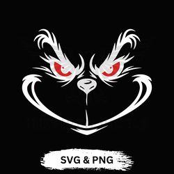 grinch face svg, grinch face png, grinch face red eye white, the grinch face svg, the grinch face png