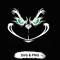Grinch Face SVG Grinch Face PNG Grinch Face Green Eye White The Grinch Face SVG The Grinch Face PNG 0