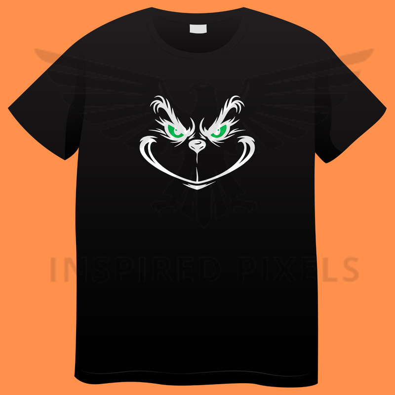 Grinch Face SVG Grinch Face PNG Grinch Face Green Eye White The Grinch Face SVG The Grinch Face PNG 1