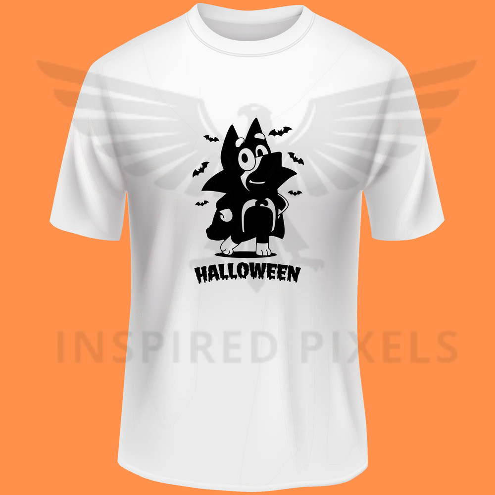 Bluey Halloween Bluey Dog Halloween SVG Blue Bluey Bluey SVG Blue Dog Bluey Characters Bluey Dog Bl 1