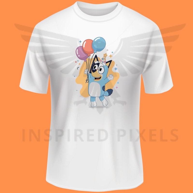 Bluey Birthday SVG Bluey Dog Birthday SVG Bluey Birthday PNG Bluey Bluey SVG Blue Dog Bluey Charact 1