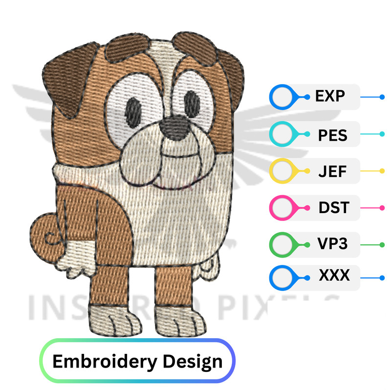 Winton Dad Bluey Embroidery Bluey Embroidery Designs Bluey Embroidery Bluey Embroidery Filebluey Em 0