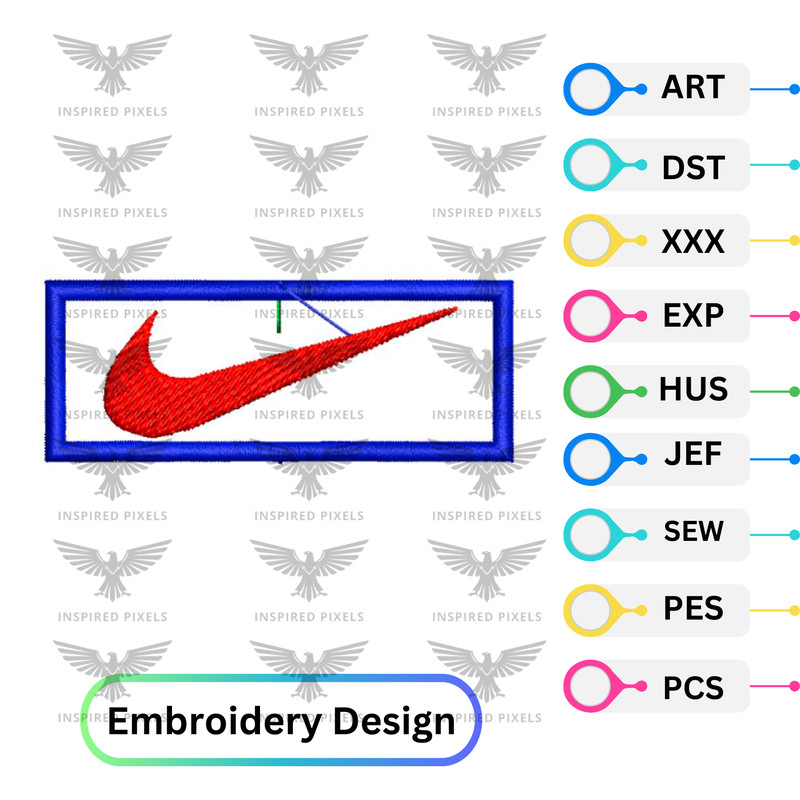 Nike Embroidery DesignNike Embroidery Design File9Stitch Nike Embroidery DesignNike EmbroideryNike 0