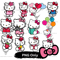 Kawaii Hello Kitty Bundle Hello Kitty PNG Bundle Hello Kitty PNG Transparent Bundle Cute Hello Kitt 0