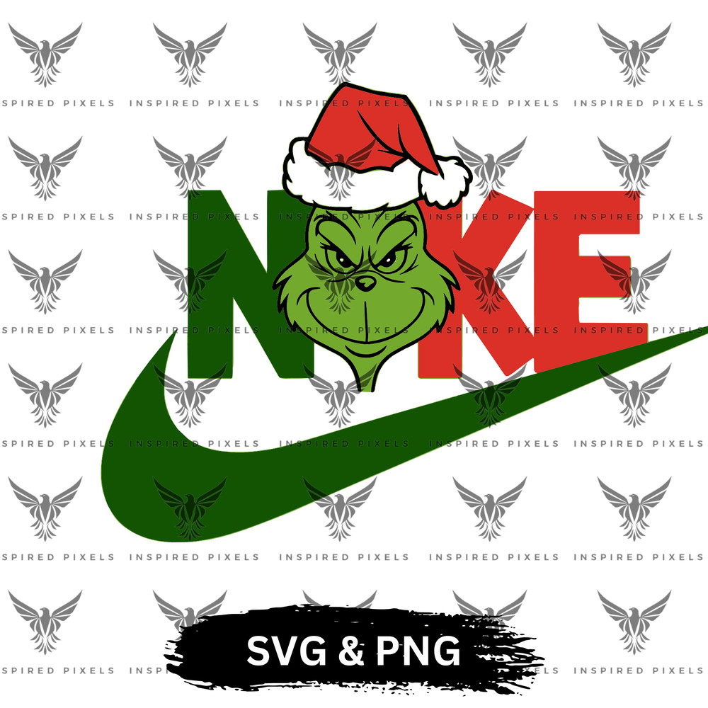 Christmas Nike Grinch Svg Nike Grinch Svg Nike Grinch Png Grinch Svg Grinch Png Cricut Grinch Svgch 0