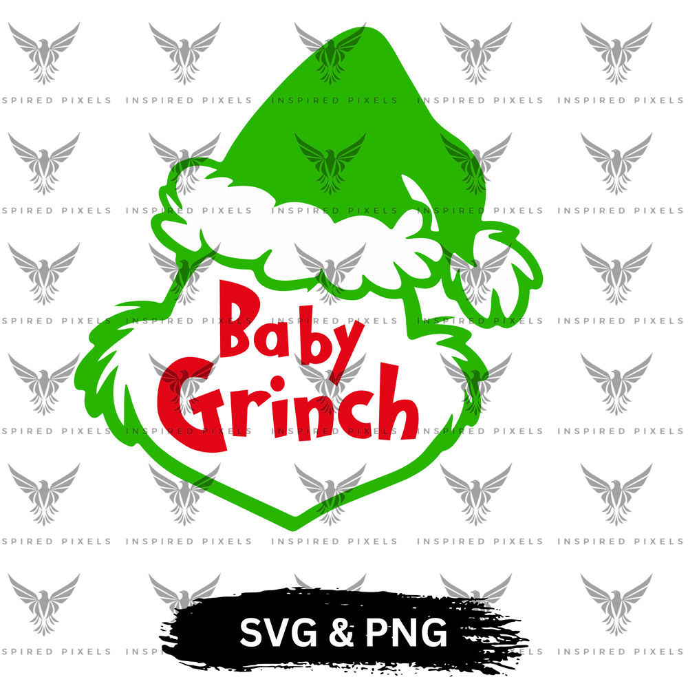 Baby Grinch SVG,Baby Grinch PNG, Grinch PNG, Cricut grinch SVG, The Grinch PNG,Cricut Grinch PNG, vector grinch