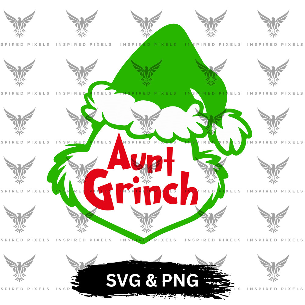 Aunt Grinch SVG Aunt Grinch PNG Grinch PNG Cricut Grinch SVG The Grinch PNGCricut Grinch PNG Vector 0