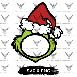 grinch svg, grinch png, cricut grinch svg, the grinch svg, cricut grinch png, grinch svg files, grinch monogram svg