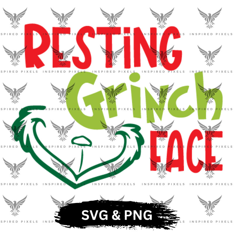 Resting Grinch Face SVGGrinch SVG Grinch PNG Cricut Grinch SVG The Grinch SVG Cricut Grinch PNG Gri 0