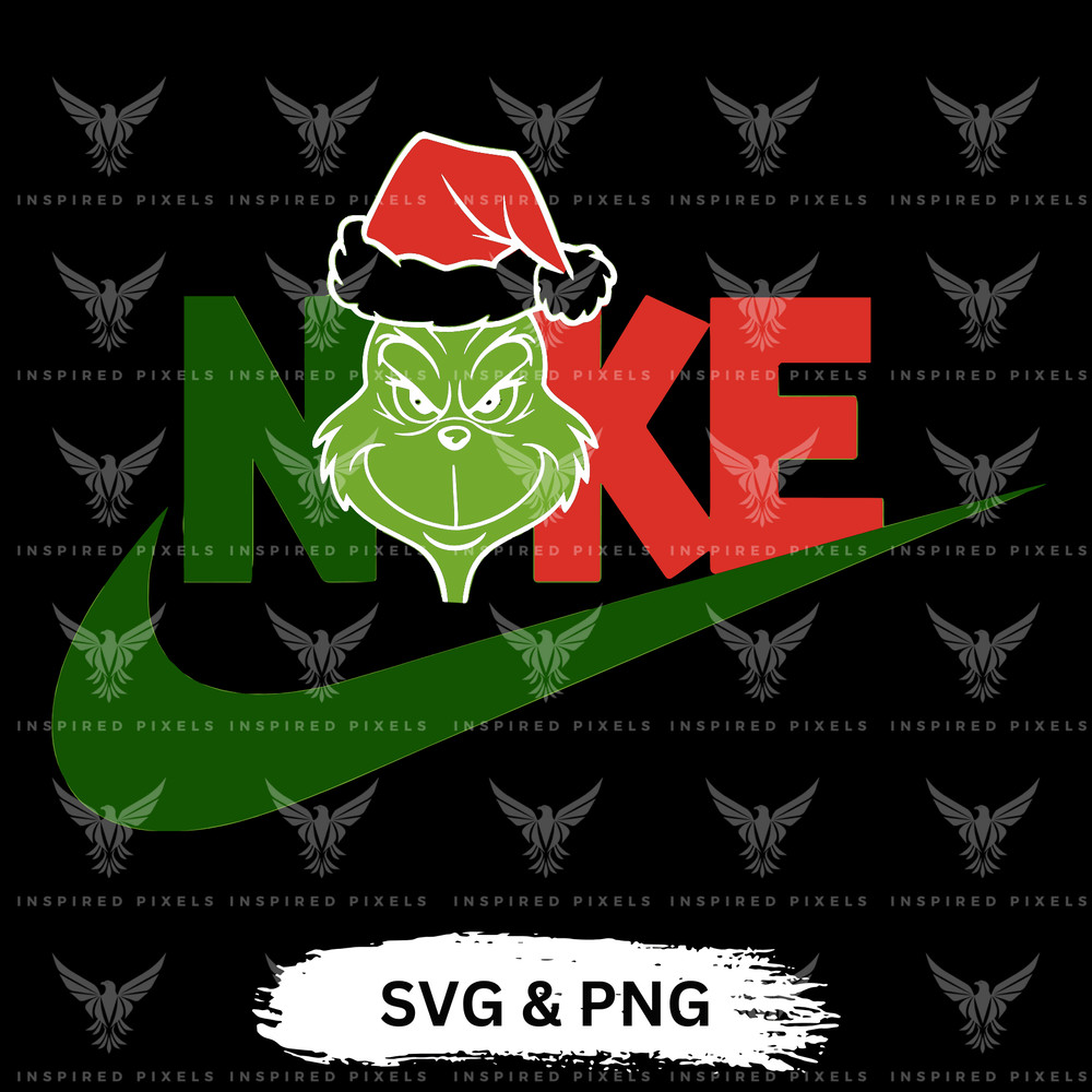 Christmas Nike Grinch Svg Nike Grinch Svg Nike Grinch Png Grinch Svg Grinch Png Cricut Grinch Svg C 0