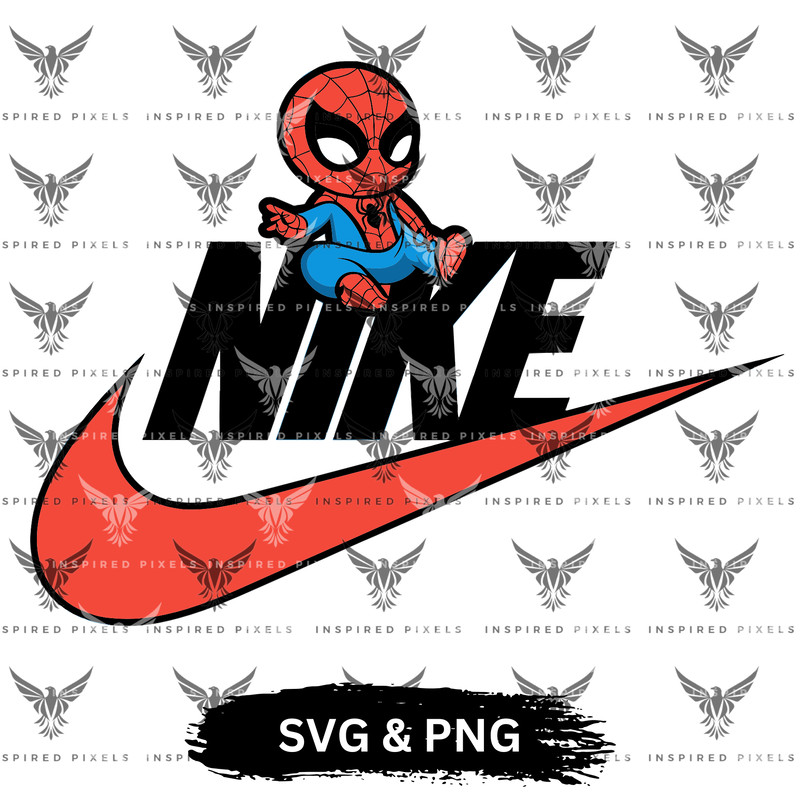 Nike Spiderman PNG Spiderman Nike Logo SVGNike Spiderman SVGSpiderman Spiderman Nike SVG Spiderman 0