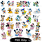 Baby Mickey Mouse Png Disney Baby Characters Bundle Cute Disney Baby Characters Bundle Disney Baby 0