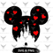 Mickey Head SVGMickey Disney Castle Heart SVGMickey Mouse SVGMickey Head PNGDisney Mickey Dead SVGM 0