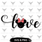 Minnie Head SVGLove Minnie SVGMinnie Head SVGMinnie Head PNGMinnie Head Love PNGMinnie Head Minnine 0