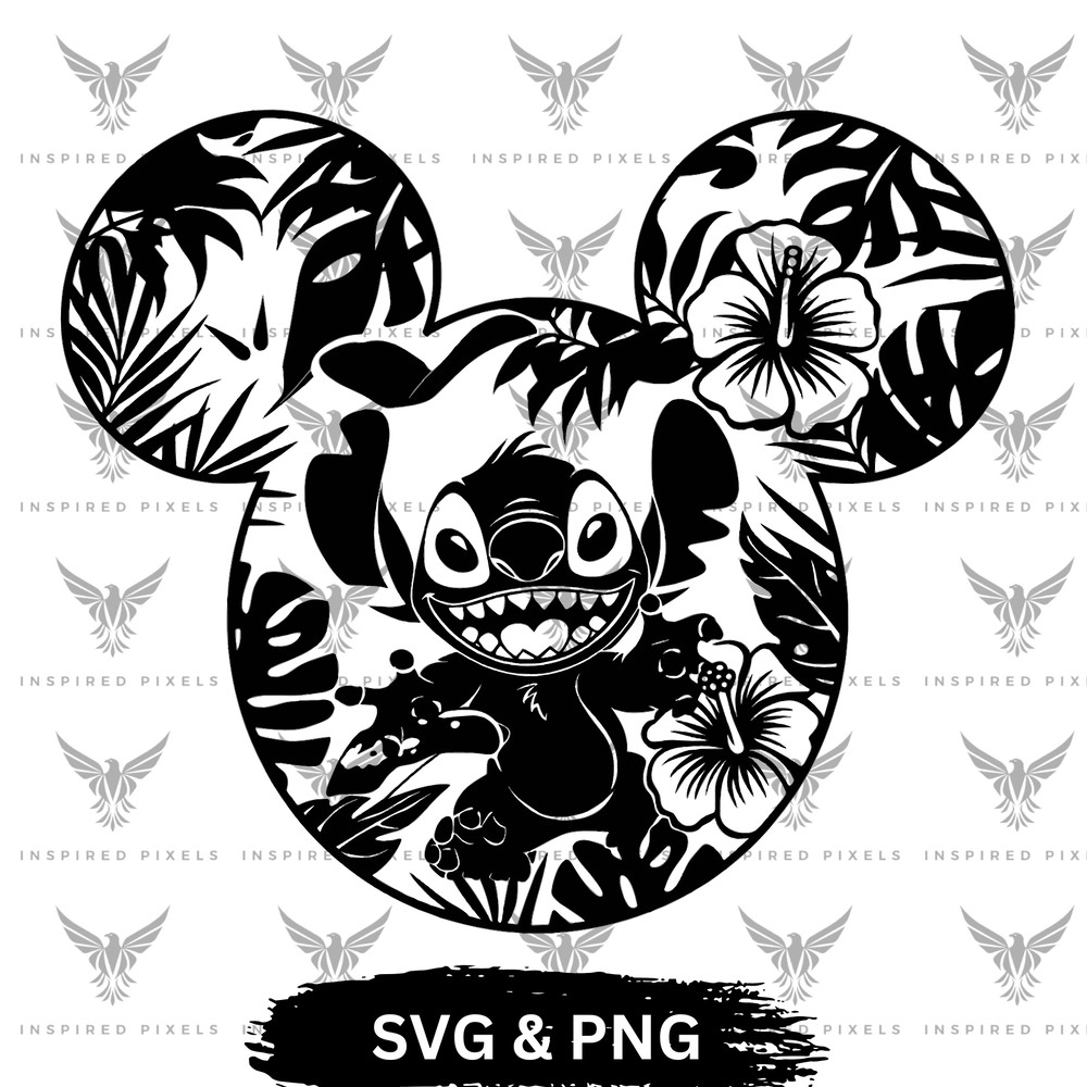 Mickey Head SVG Stitch Mickey Head SVG Stitch Mickey Head PNG Mickey Mouse PNG Mickey Head SVGBlack 0