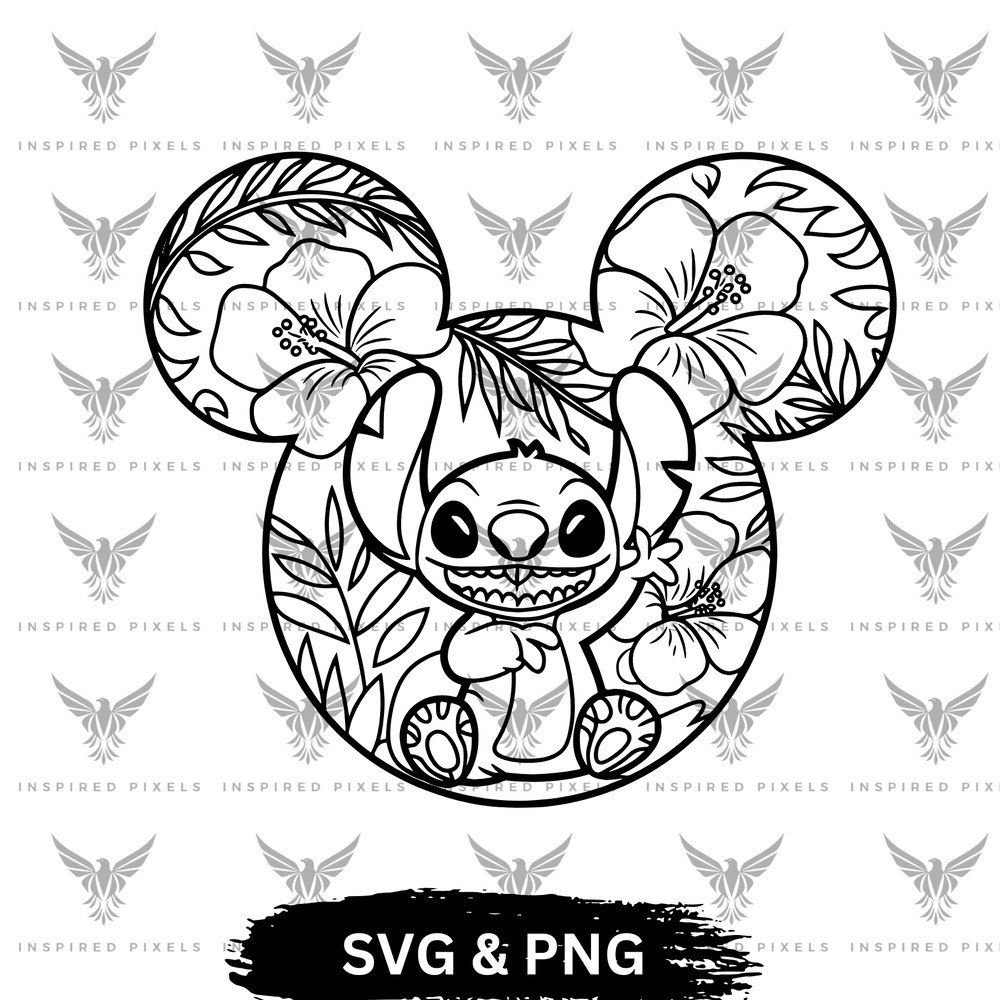 Stitch Mickey Head SVGStitch Mickey Head PNGMickey Head SVGMickey Mouse PNGMickey Head SVGBlack Mic 0