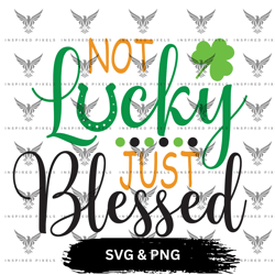 not lucky just blessed svg, not lucky just blessed png,beer mug svg, saint patrick's day leaf svg,saint patricks day png