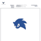 Sonic Embroidery Sonic Embroidery Design Super Sonic Sonic Embroidery Design Sonic Embroidery Patch 1