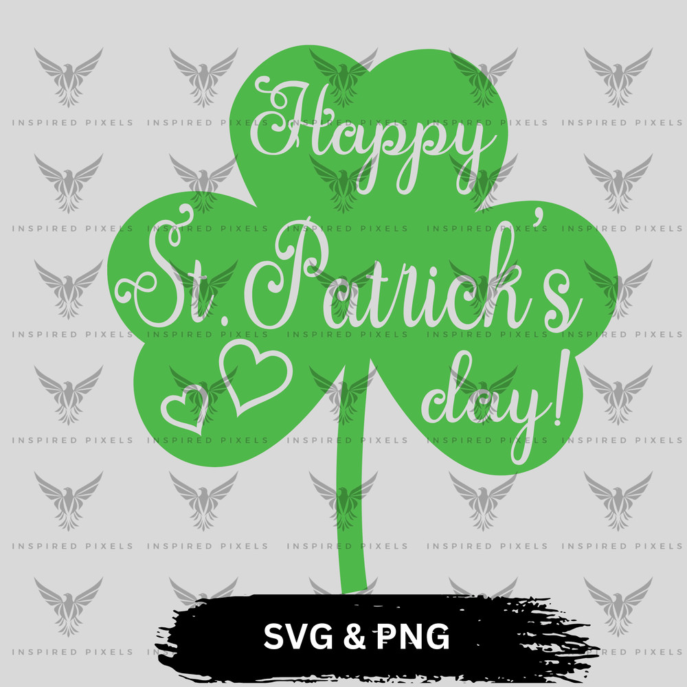 Happy Saint Patricks SVGHappy Saint Patricks Day PNG Saint Patricks Day Leaf Svgsaint Patricks Day 0